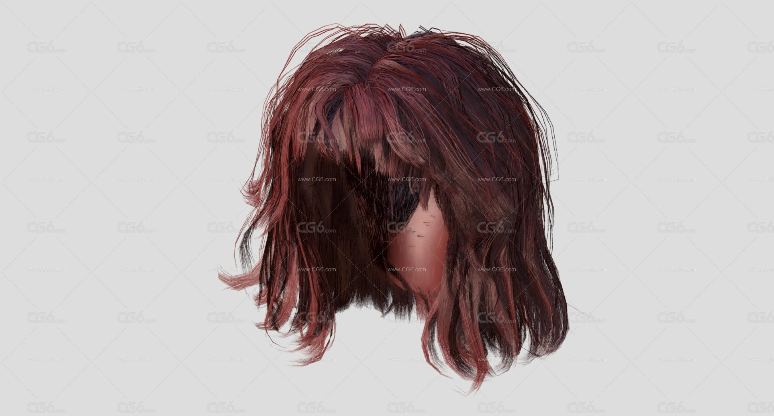 女人中长发 卷发 短发 干练短发 头发 毛发 潮女文艺 美女发型 女士短发 可爱发型 淑女发型 潮女发型-3