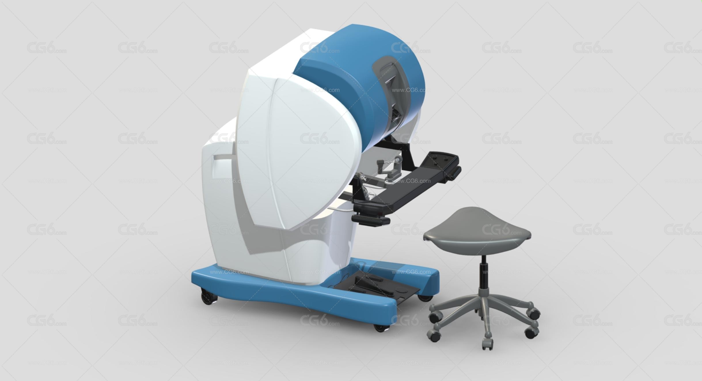 便携式X光机 医疗设备 医用电子设备 X射线 机器人手术控制器3D模型-1