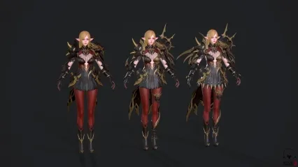 精灵恶魔   黑魔女潜行者 