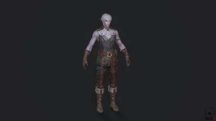 黑暗精灵  精灵男角色  魔灵男