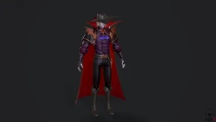 黑暗精灵 万圣节服饰  红魔精灵