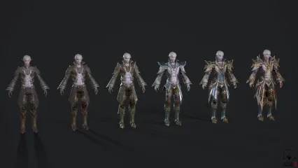 黑暗精灵  灵神  魔灵男