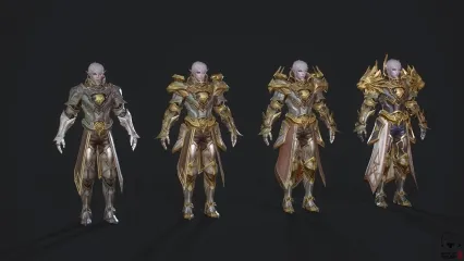 黑暗精灵  男战士  精灵战神