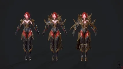 精灵女神狂战士  卡梅尔