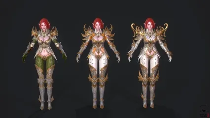 暗翼天使 天坛女神  手游女人物角色