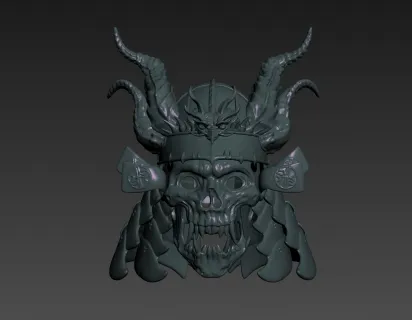 恶魔武士头