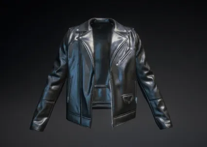 夹克 皮衣 皮夹 外衣 外套 服装 上衣