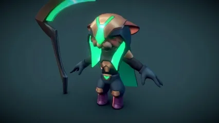 幽灵猫 猫 幽灵 怪物 精灵 武器镰刀
