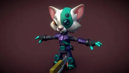 杀手猫 杀手 猫 战士 士兵 怪物 精灵 游戏