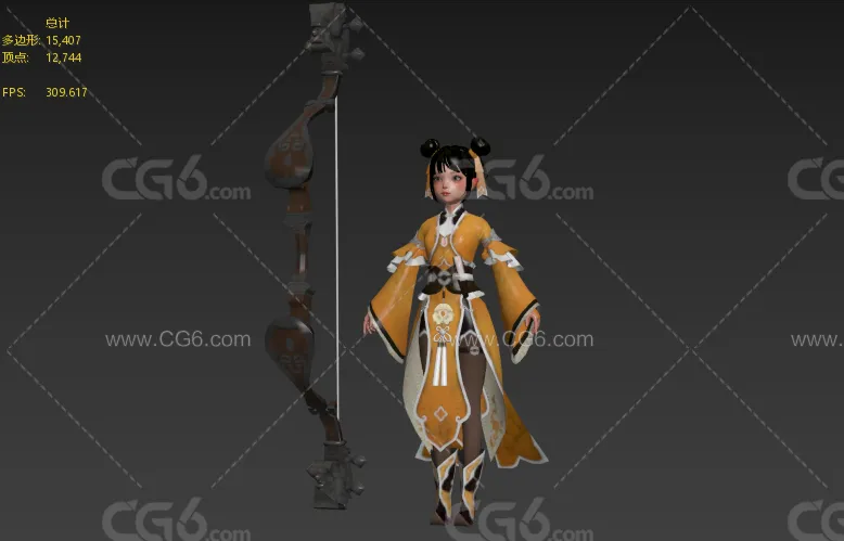 古装女孩  门童  修仙者 -6