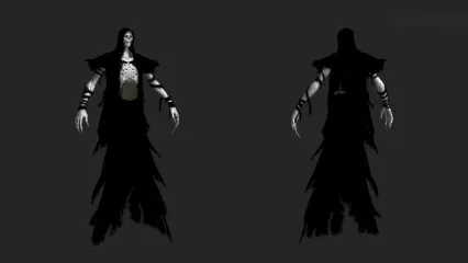 死亡之神 恶魔 萨满骷髅祭司 游戏BOSS 骷髅王 幽灵怪物 魔物 恶灵 死神 亡灵 妖怪 死灵