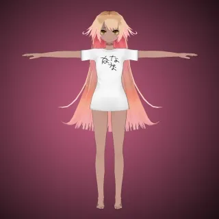 卡通Q版手绘二次元动漫日韩风女明星白领女士少女小姐姐萝莉可爱女孩都市女士女生女神美少女休闲装
