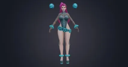 性感美女魔法师 女战士 御姐 大法师 大祭司 女巫师 女武士【带绑定】