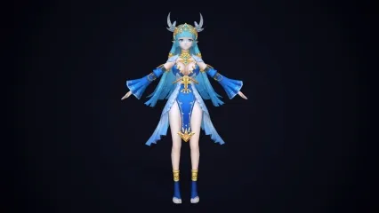 小龙女 古装美少女 小仙女 女生 女神 萝莉 小女孩 仙侠 仙女 二次元 动漫汉服小姐【带绑定】