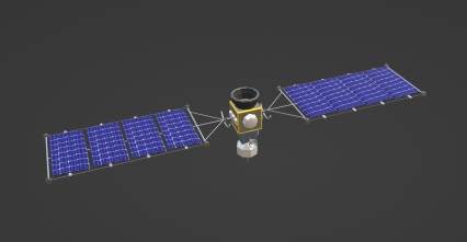 Lowpoly卫星 勘探器 探测器 航天器 人造地球卫星 低多边形卫星