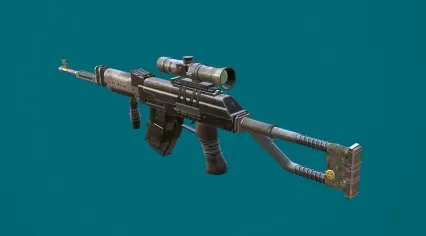 PBR-搭载配件AK-47 突击步枪 自动步枪 现代武器 带瞄准镜AK7步枪