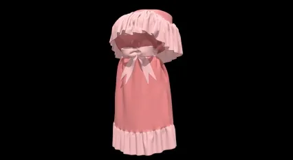 露肩连衣裙 粉色连衣裙 少女 裙子 美女 女性 晚礼服 长裙 公主裙 女孩裙子 短裙 连衣裙