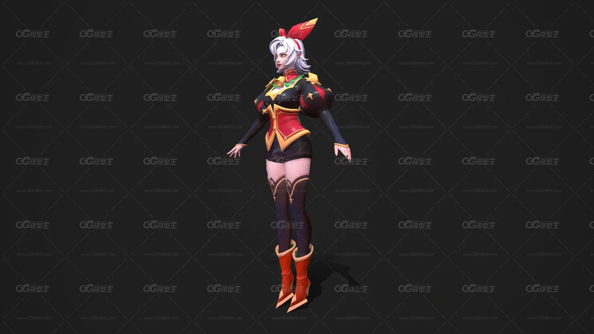 兔女郎 美少女战士 精灵女王 女巫 魔法美少女 御姐 游戏人物-2