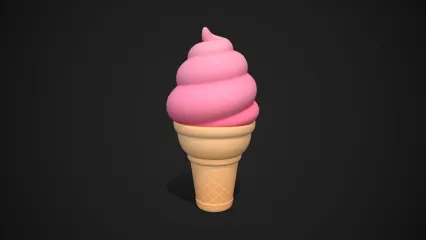 冰淇淋 冰激凌 雪糕 奶油冰淇淋 草莓冰激凌 冰棒