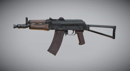 突击步枪 AK74U 武器 枪械 自动步枪 次世代枪械 军事武器 短突击步枪 俄式步枪 折叠枪托