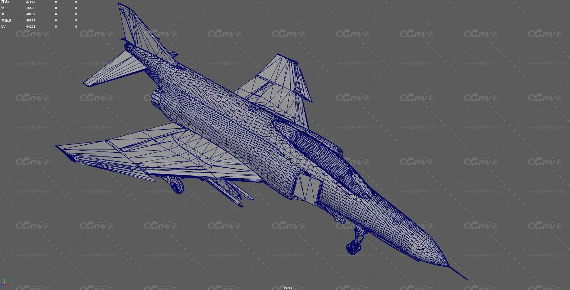 战斗机 F4战机 二代机 现代战机 日式战机 军用飞机 空军战机 喷气式战机 老式战斗机-11