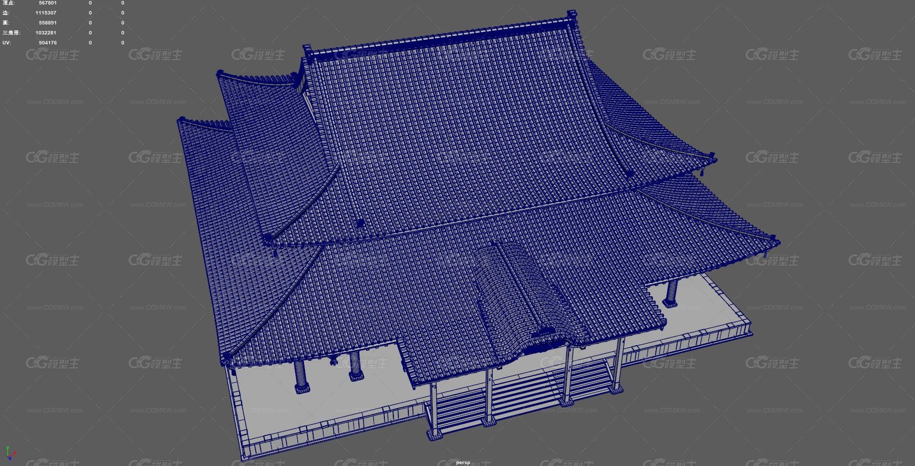 寺庙 古老大殿 楼阁 寺庙 宫殿 古代建筑 中式建筑 庭院建筑 塔楼 未央宫 庙宇 大雄宝殿 大殿-19