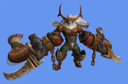 人形怪物 哈什马尔魔兽大王 大块头 动画模型 恶魔战士 铠甲巨兽 妖怪 活阎罗 妖怪