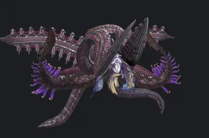 魔兽 怪物 女妖 女巫 女王 恶魔女王带骨骼绑定动画