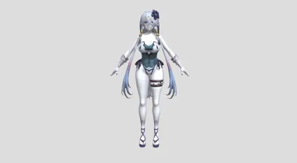 性感女孩 卡通少女 美少女 二次元 公主 日风少女 动漫角色 萝莉 游戏角色 卡通美女 Q版女孩