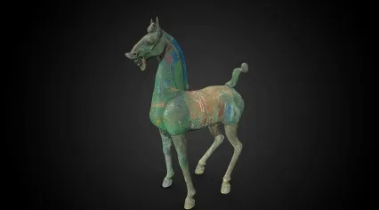 天马文物 青铜马 战国马 古代文物 出土文物 马雕塑 动物雕塑 动物摆件 历史文物 马踏飞燕