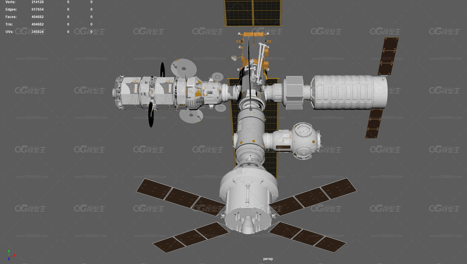 卫星 空间站 科幻卫星 宇宙空间站 科幻基地 太空基地 科幻飞船 母舰 通讯卫星 星际飞船-5