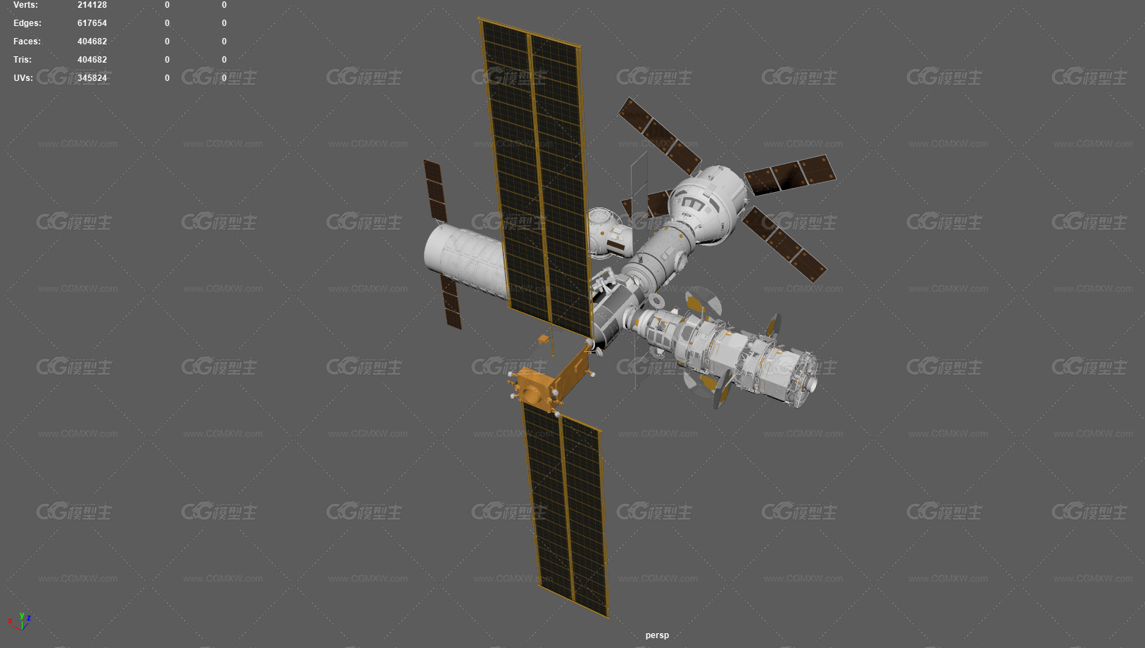 卫星 空间站 科幻卫星 宇宙空间站 科幻基地 太空基地 科幻飞船 母舰 通讯卫星 星际飞船-9