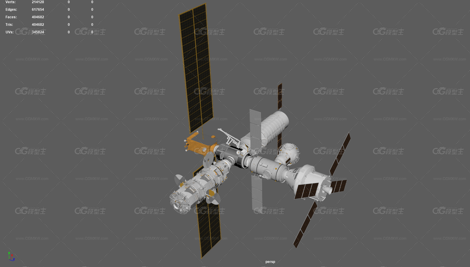 卫星 空间站 科幻卫星 宇宙空间站 科幻基地 太空基地 科幻飞船 母舰 通讯卫星 星际飞船-10