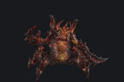 岩浆蝎子  魔蝎 怪物 精怪爬行怪物