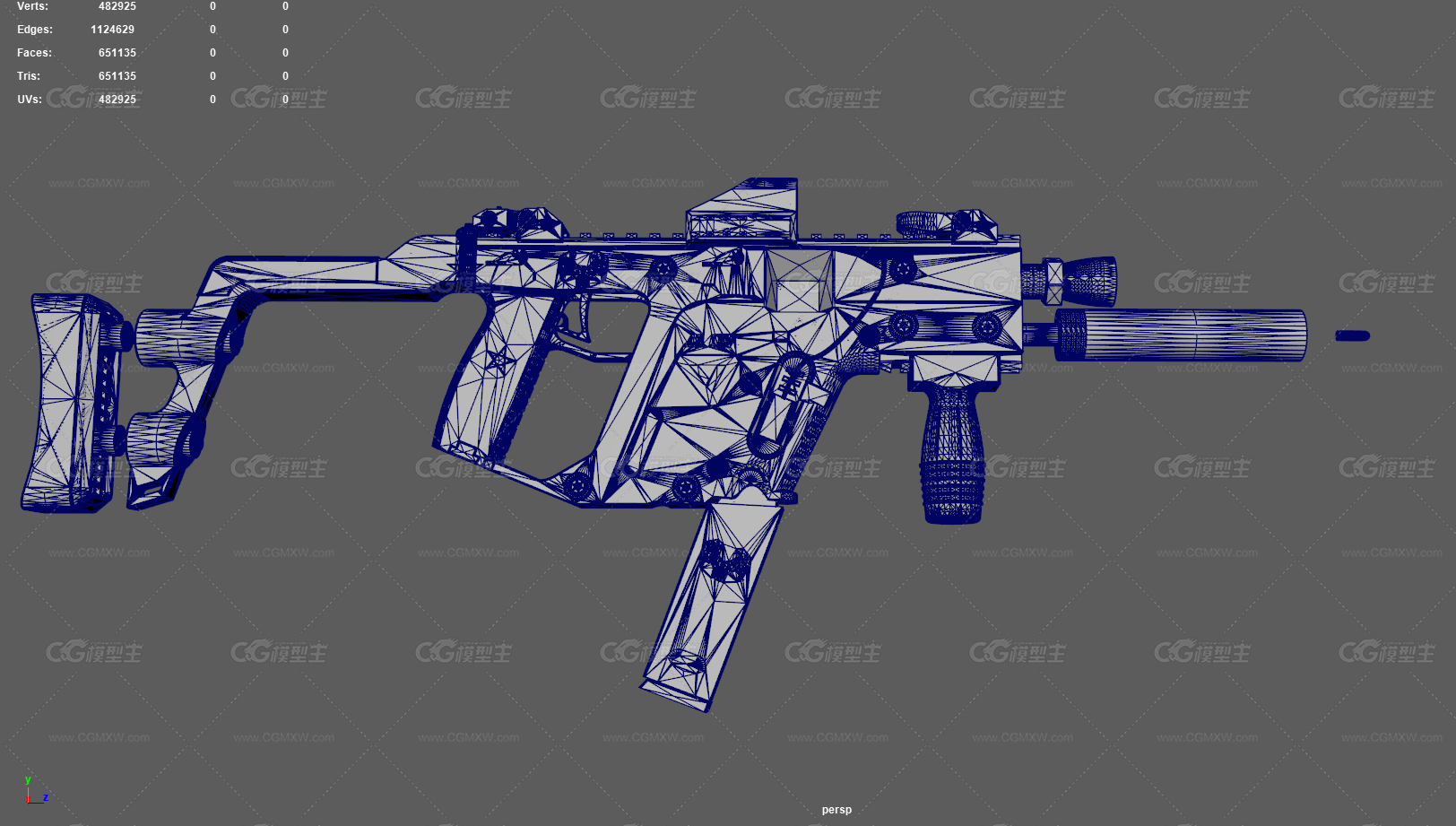 KRISS冲锋枪 军事武器 枪械 SMG步枪 轻型冲锋枪 新型枪械 KRISSVector冲锋枪 -5