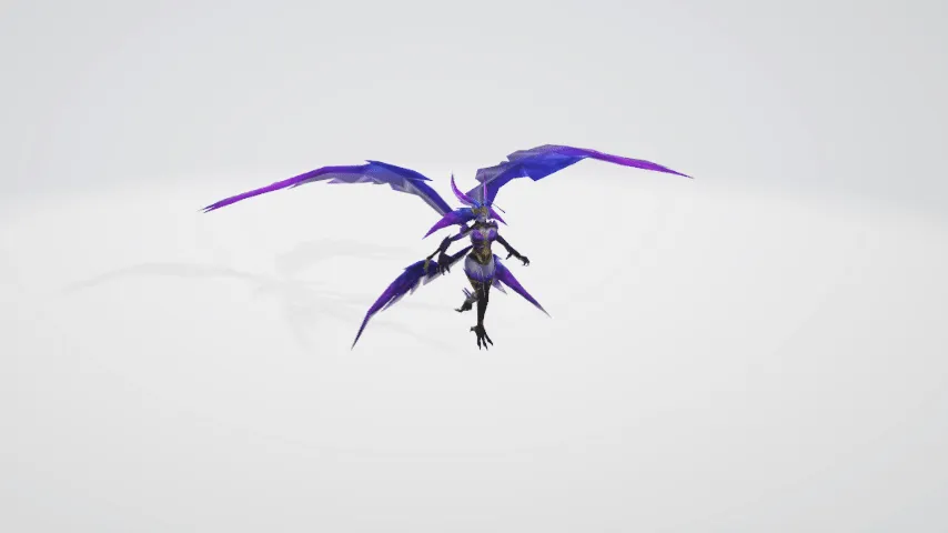 紫魔精 变异魔兽  精灵异兽