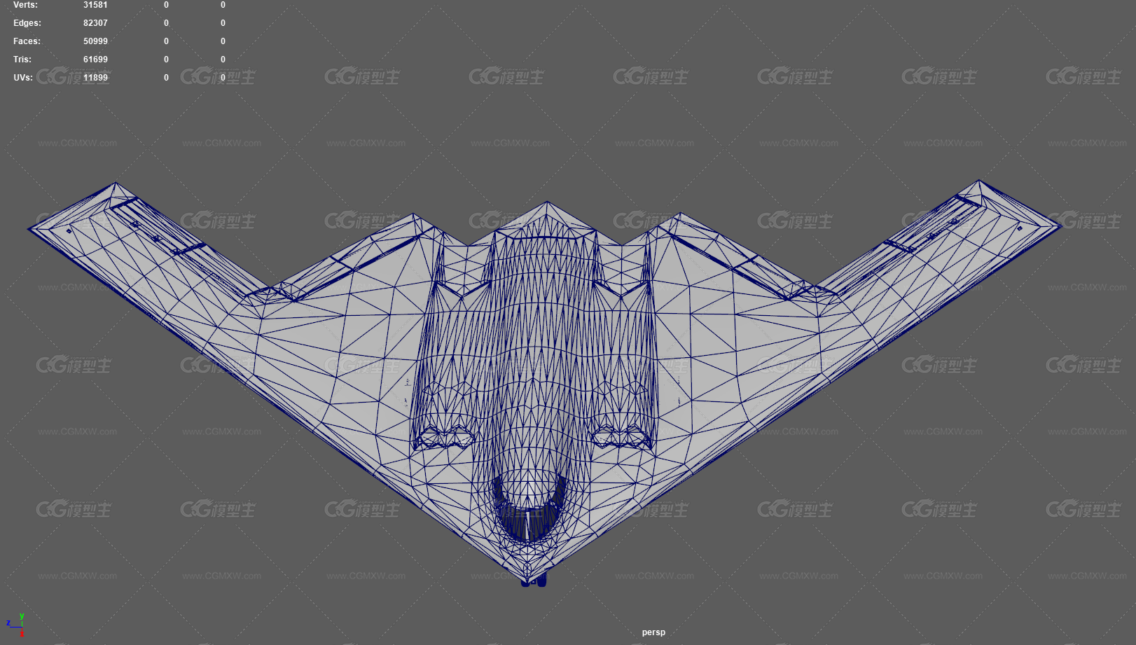 B-2A幽灵隐形轰炸机 B2轰炸机 隐身轰炸机 战略轰炸机 远程轰炸机 军事飞机 美式战机-13