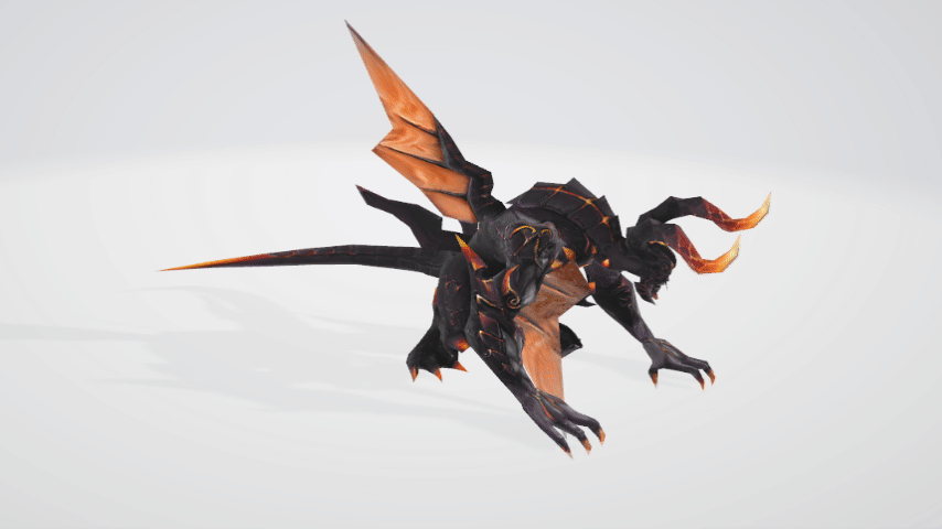 伊弗里特 魔龙  变异龙 魔兽-4