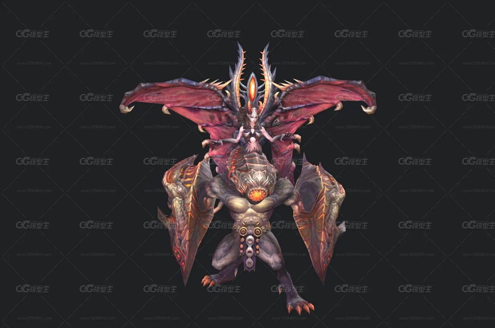  恶魔奇美拉魔兽 吞噬魔物  怪物 异形吞噬兽 -2