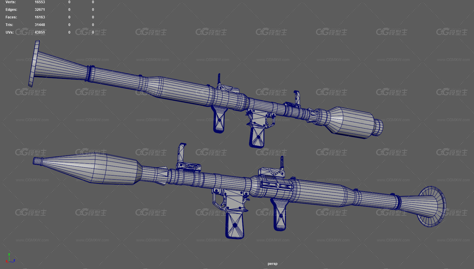 RPG7 火箭筒 便携式火箭筒 反坦克火箭筒 火箭发射器 重武器 现代武器 反坦克导弹 军用火箭筒-13