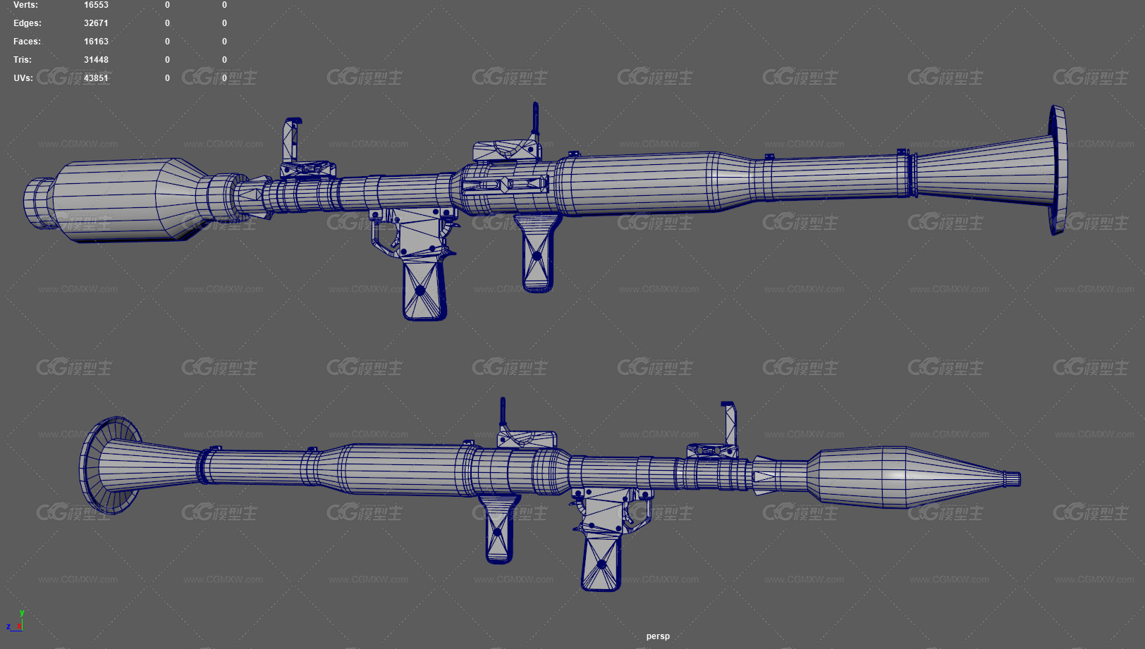 RPG7 火箭筒 便携式火箭筒 反坦克火箭筒 火箭发射器 重武器 现代武器 反坦克导弹 军用火箭筒-16