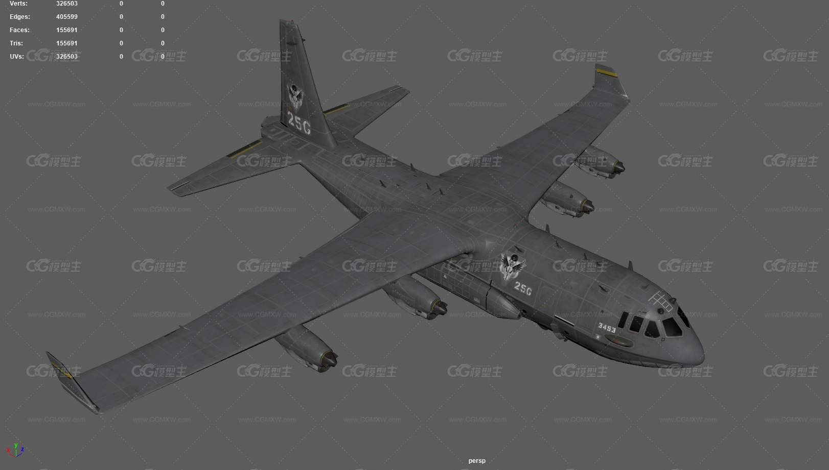 AC-130空中炮艇 C130运输机 战略运输机 军用飞机 对地攻击机 超级大力神 美军运输机 -7