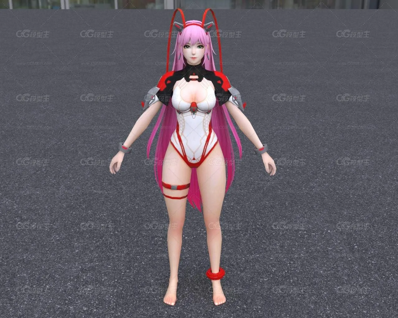 二次元动漫美少女OverhitRachel-1
