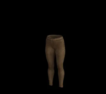 裤子 男生 衣服穿戴 装饰品 骨骼绑定
