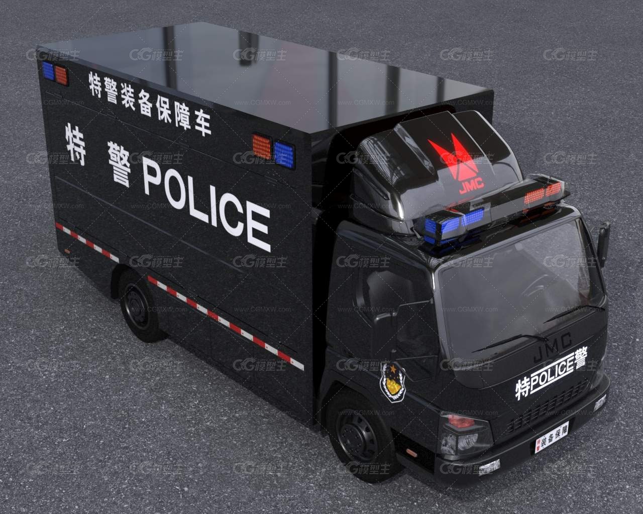 特警装备保障车汽车-2