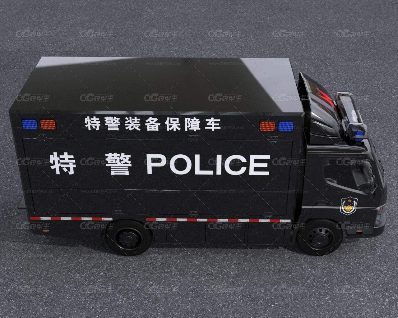 特警装备保障车汽车-4