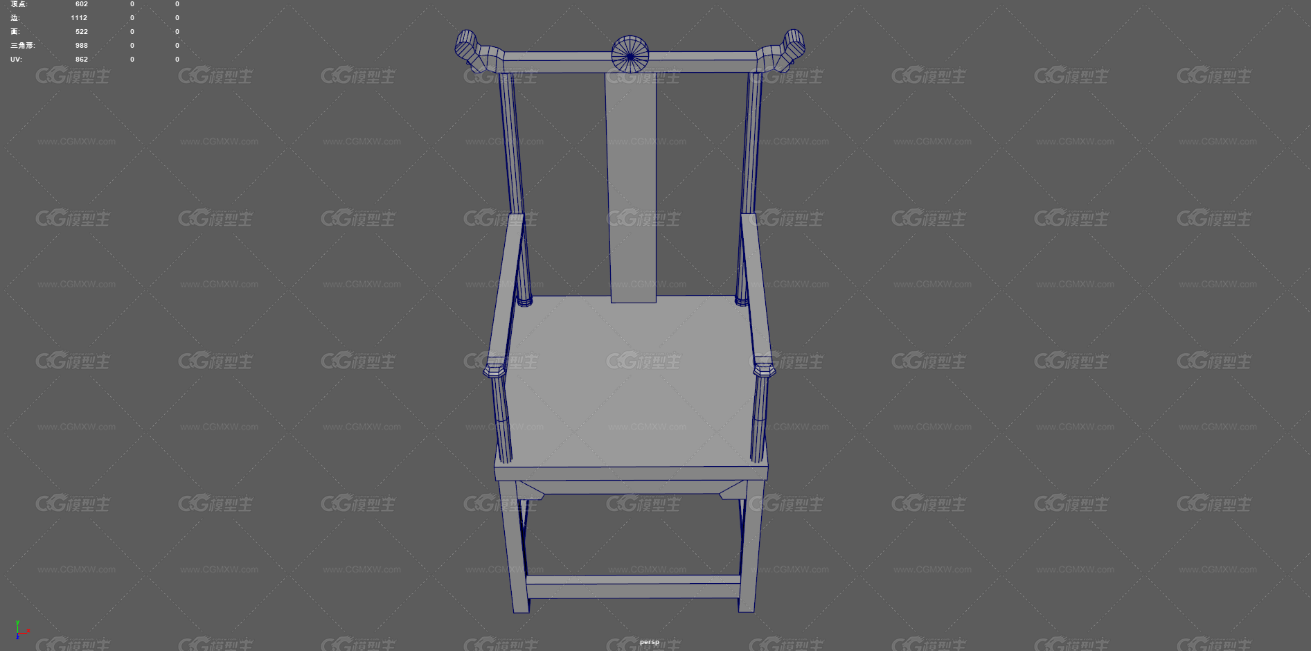 太师椅 椅子 老式家具 古代椅子 古风家具 实木家具 木椅 中式家具 东方传统椅子 靠背椅 古典椅子-9