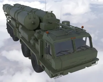 俄罗斯S500防空导弹车