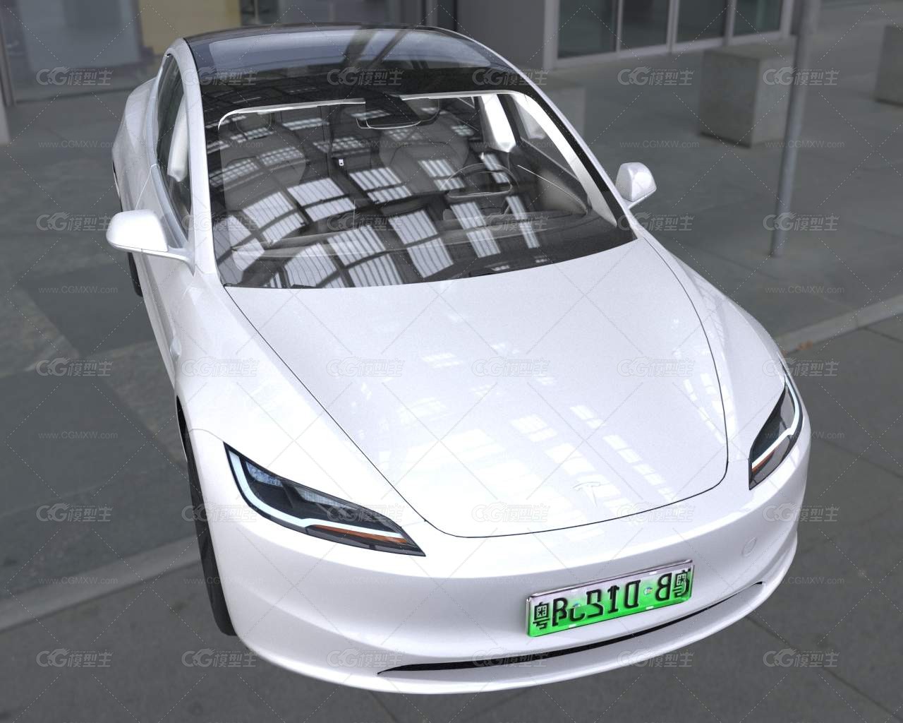 特斯拉model3新能源汽车-5