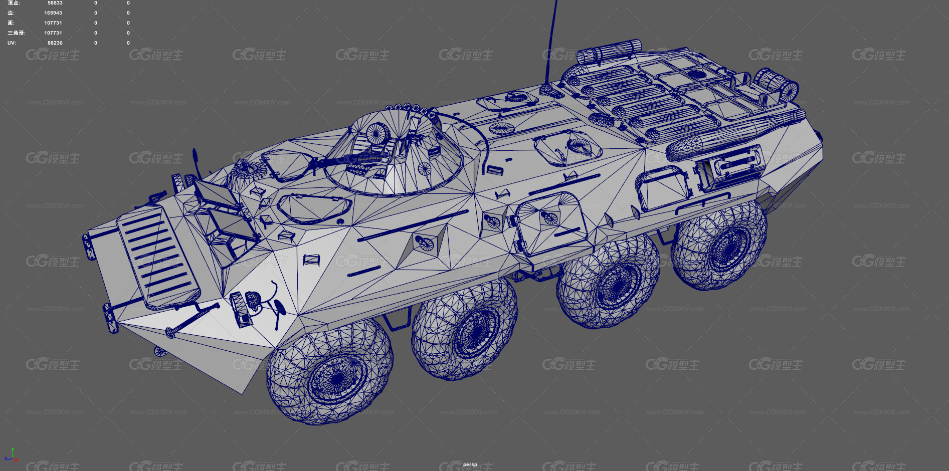BTR80装甲车 突击炮车 轮式装甲车 运兵车 突击车 输送车 军事车辆 苏联装甲车 战术车-16